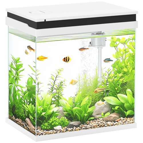 Pawhut 14l small fish tank - pawhut,