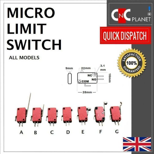 Micro limit switch hinge - limit,