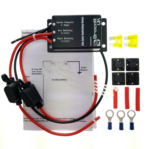 Split charge relay camper - charge, van