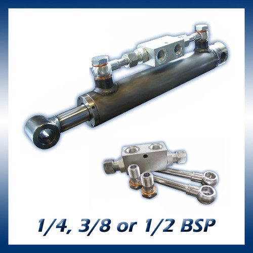 Hydraulic cylinder double - hydraulic,