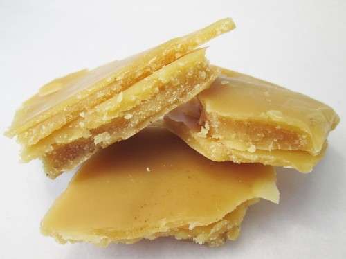 Raw natural beeswax block - block, 100g