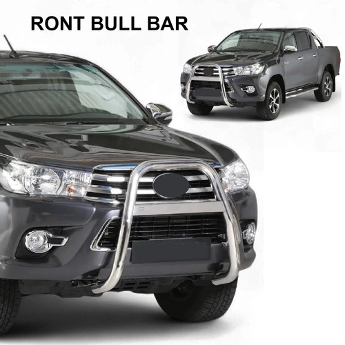 Front bar 63mm - front, stainless