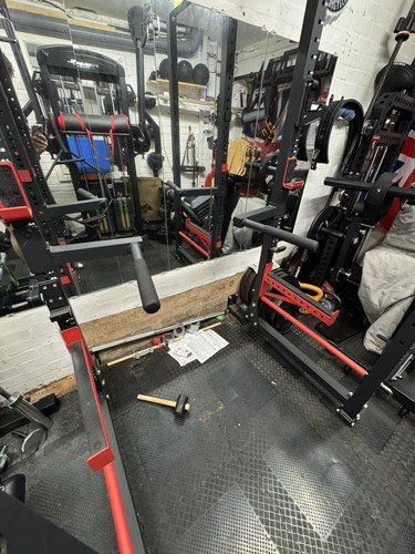 Folding squat rack with - squat,