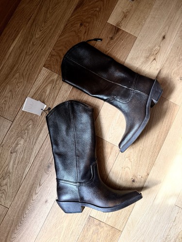 Zara brown distressed - brown,