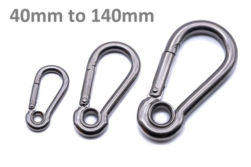 Stainless steel carabiner - a4,
