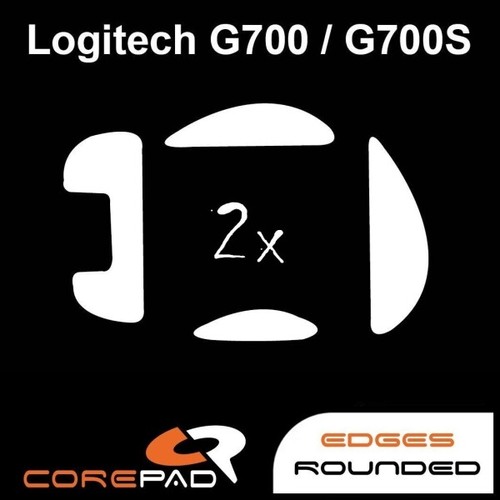 Corepad skatez logitech - skatez, g700