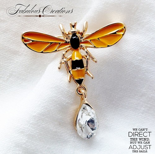Small honey bee - bee, crystal