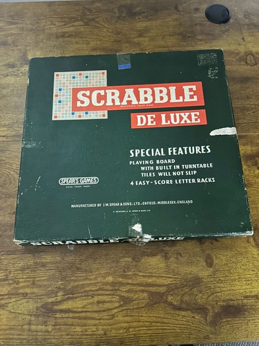 Scrabble luxe board game - luxe,