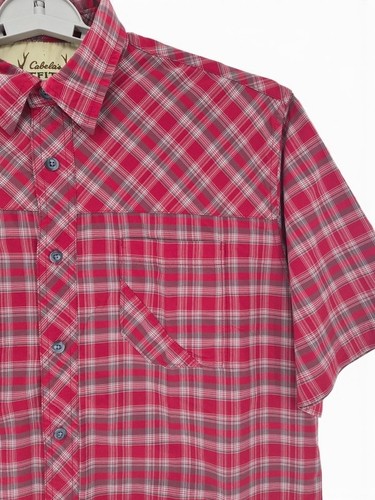 Cabela men red - men’s, plaid