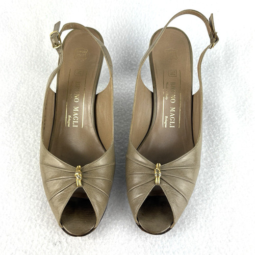 Bruno magli taupe leather - bruno,