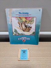 Vintage Teddy Ruxpin The Airship Cartridge and Book Playskool 1992