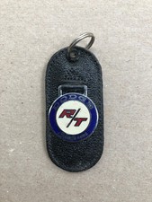 Vintage Leather Car Keychain