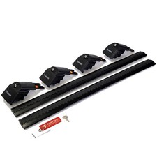 BMW X5 ROOF BARS ROOF RACK CROSS BARS G018 F95 BLACK LOCKABLE 2019 ONWARDS 80 KG