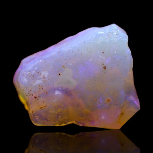 Natural fire opal - fire, gemstone