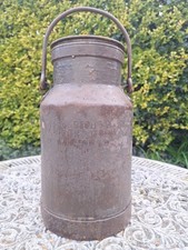 Vintage Milk Churn & Lid B R
