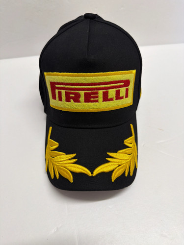 Pirelli black baseball cap - black,