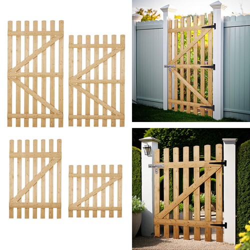 Wooden garden gate - wooden,