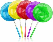 2 x Telescopic Fishing Net 86cm Pond Bug Crab Butterfly Catcher fishing Nets