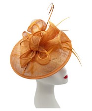 Fascinator New Women's Large Headband Clip Hat Weddings Ladies Races Royal Ascot