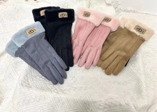 UGG AUSTRALIA Touch Screen Gloves Fleece Lined Brand New Black/Pink/Grey/Khaki