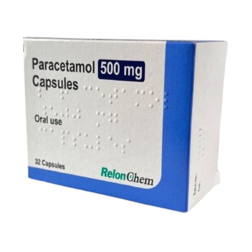 Paracetamol 500mg capsules - paracetamol,