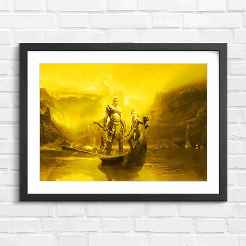 Fantasy viking warrior boat - viking,