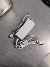 OFFICIAL NINTENDO WII POWER CABLE UK MAINS AC ADAPTER GENUINE GREY RVL-002