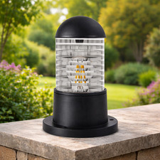 Vintage Pillar Light Black