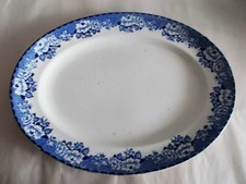 Britannia Potteries, PEONY Serving Platter.