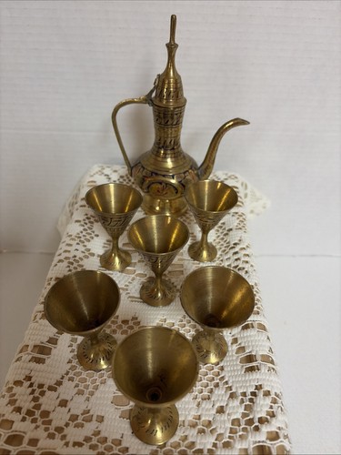 Vintage brass turkish moroccan - brass, turkish/moroccan
