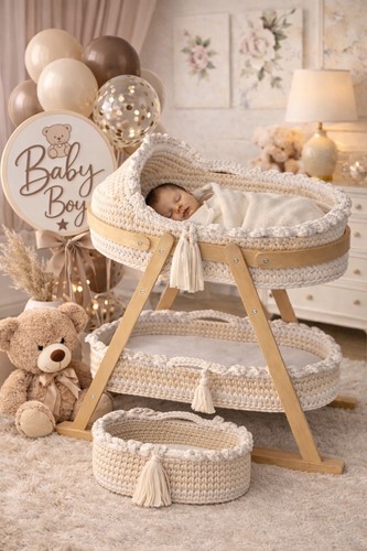 Baby moses basket - moses, with