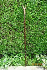 Blackthorn walking stick with