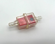 Motorsport Magnetic Fuel Filter 6mm Inline Race Dirt Bike Quad Petrol