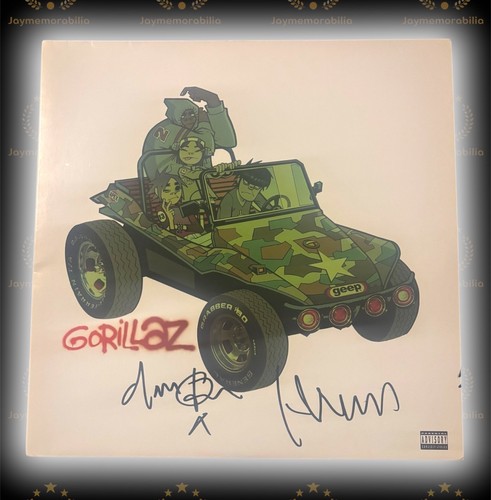 Signed gorillaz damon albarn - damon,