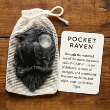 Raven Theme Animal Pocket Hug
