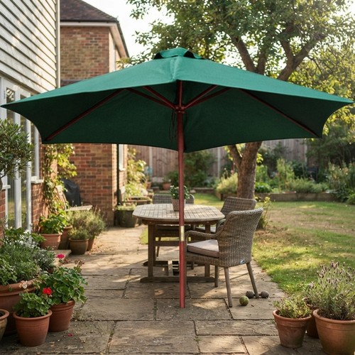 Sleek round green garden - 2.4m,