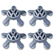 For VW Alloy Wheel Centre Cap Hub x4 Grey 135mm 4F0601165N Bora Many Models
