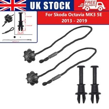 For Skoda Octavia Rear Cord Parcel Shelf String Clips Holder Pivot Strap Hanger