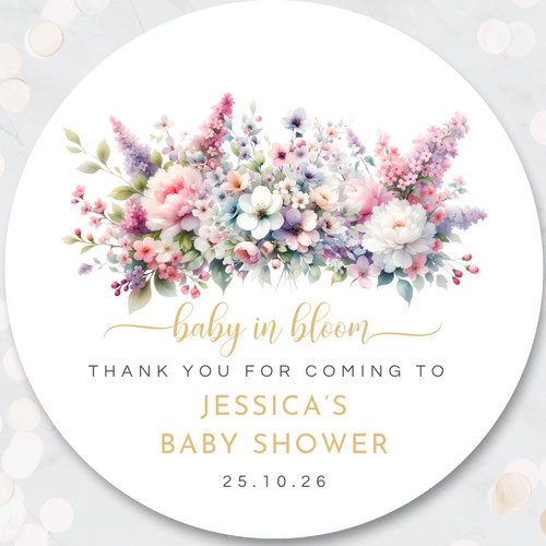 Baby bloom floral theme - baby,