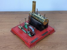 Mamod SE3 Stationary Twin Cylinder Steam Engine & Burner - EARLY 1960S