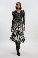 Karen Millen Midi Dress Womens