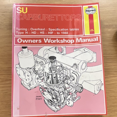 Carburettor owners workshop - carburettor,