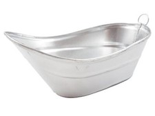 Dolls House Tin Bath Slipper