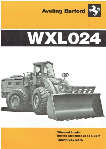 Aveling barford wxl024 wheeled - aveling,