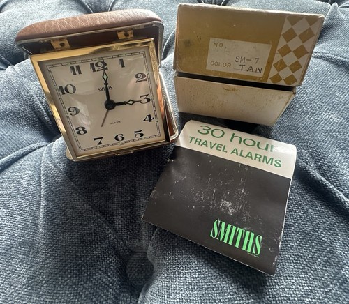 Smiths vintage travel alarm - smiths,