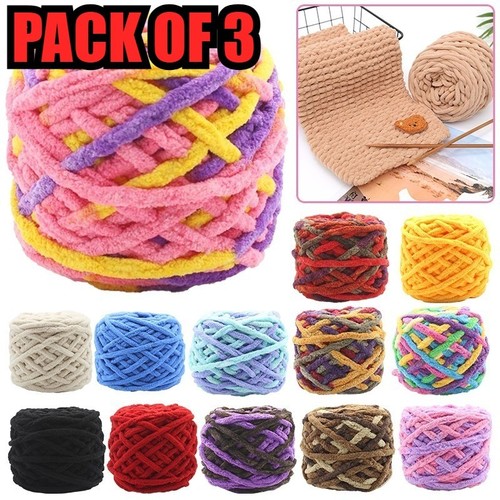 100g skeins chunky chenille - 100g,
