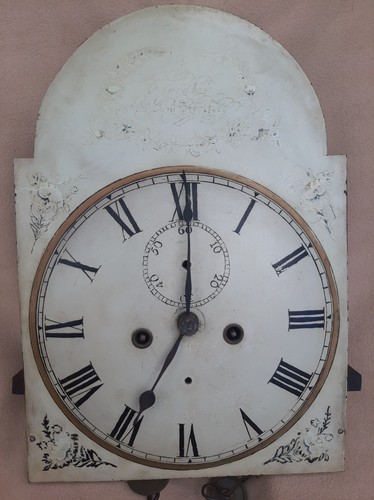 Antique longcase day clock - longcase,