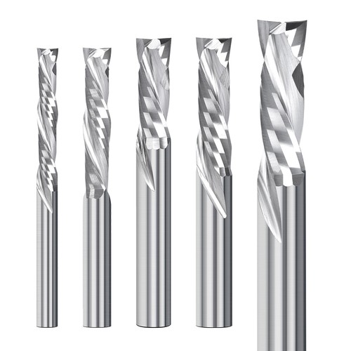 Down cut carbide spiral - carbide,