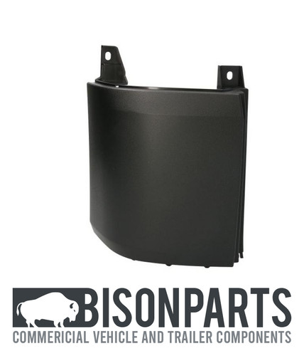 Black rear bumper - bumper, lh