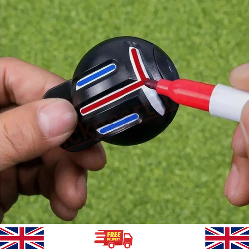 Golf ball liner marker - ball,